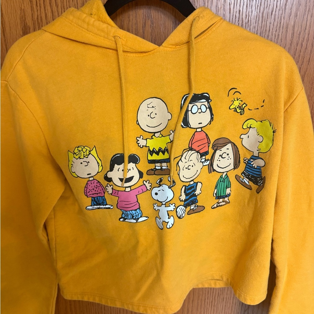 Love Tribe Goldenrod Peanuts Character Kids Hoodie